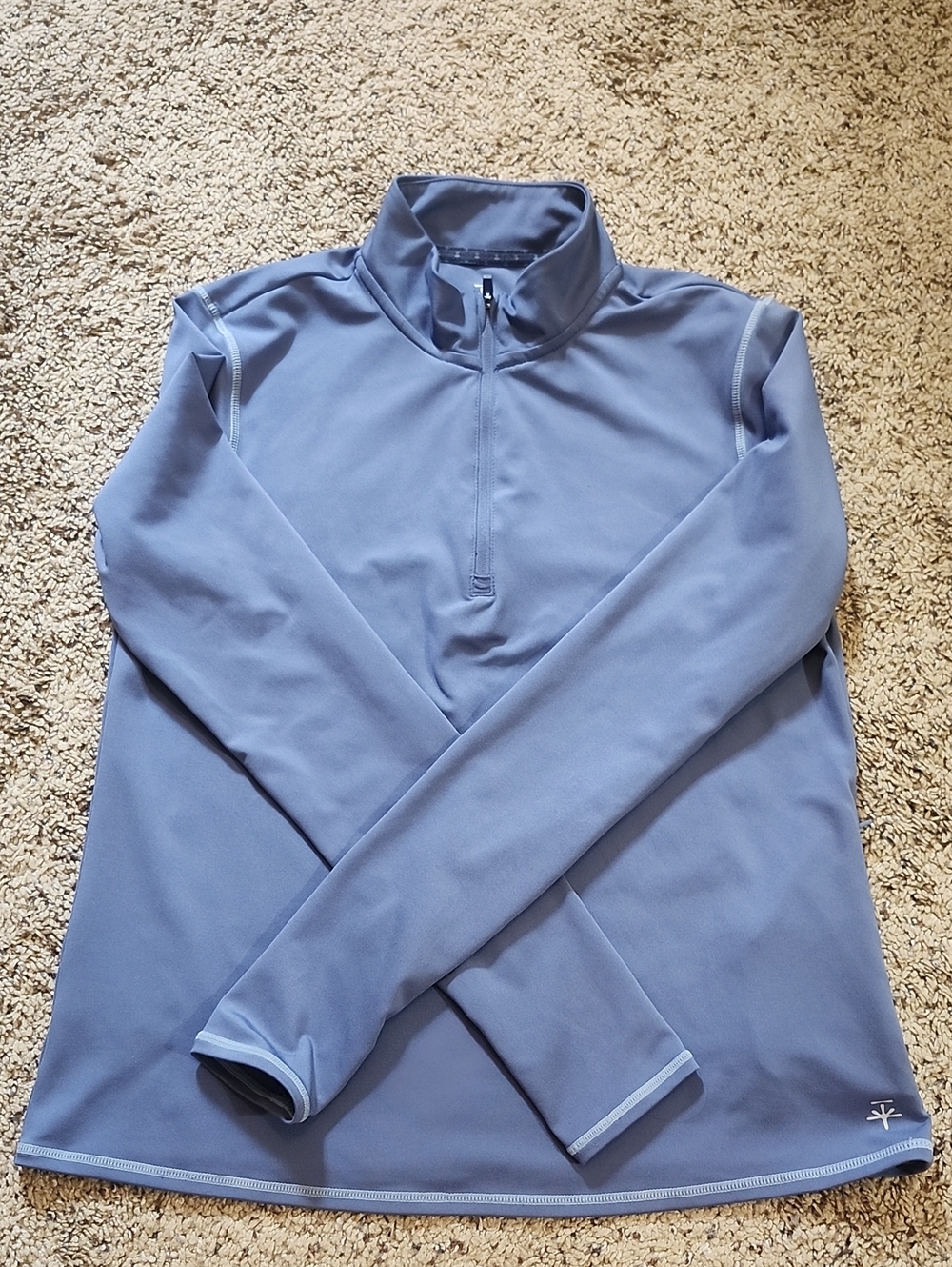 Soybu Women's Active Top Blue Polyester Spandex/Size Small